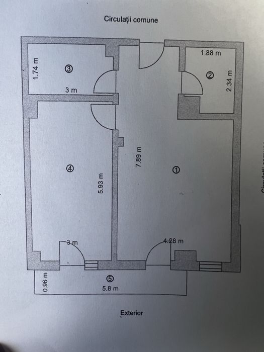 Apartament nou,doua camere