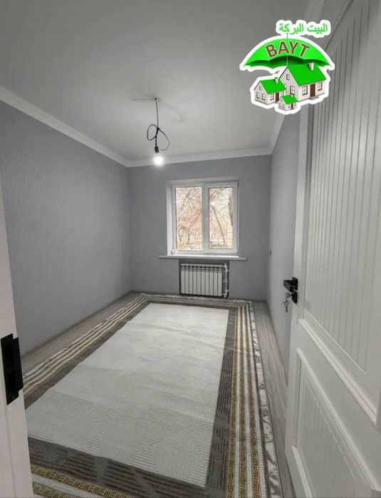 | ЕВРОРЕМОНТ 2/1/4 КИРПИЧ РАЗДЕЛКА Чиланзар 23кв продаётся квартира