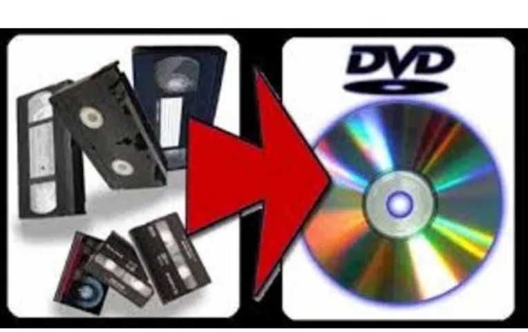 Casete video HI8 pe DVD