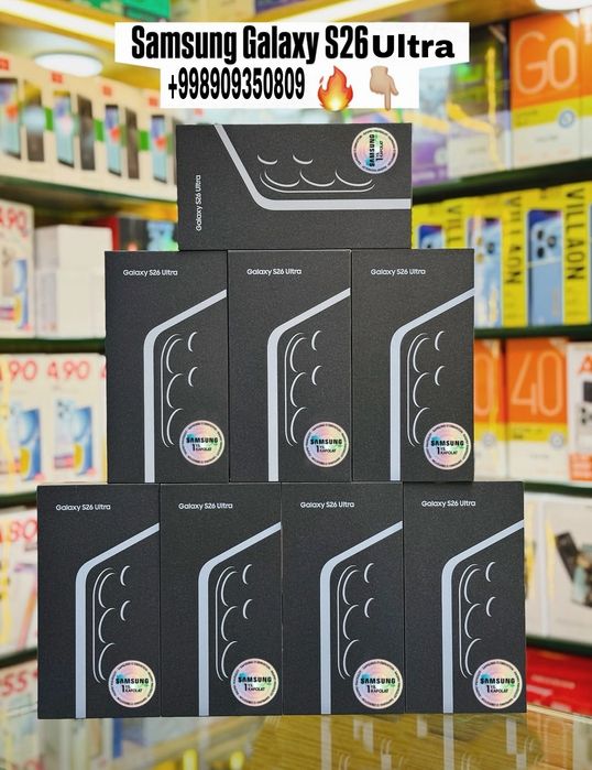 Samsung Galaxy S26 Ultra New SKIDKA 1-Yil Servis Garantiya