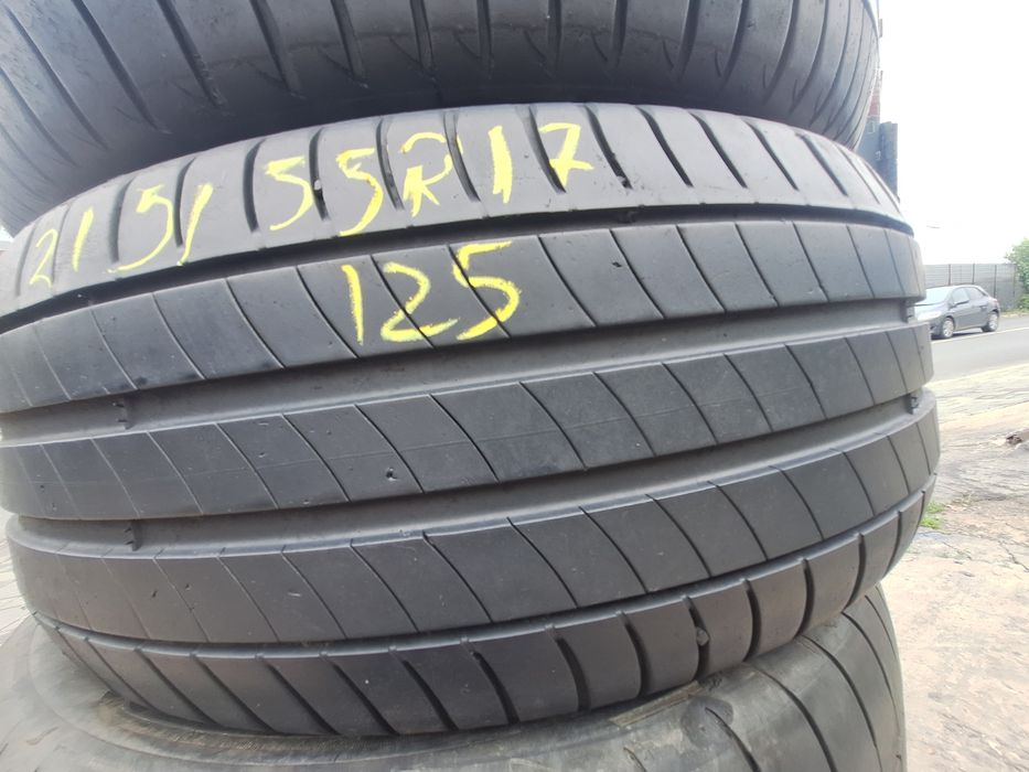 2 anvelope vara 215/55r17 Michelin Montaj Gratuit