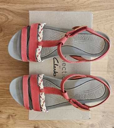 Дамски кожени сандали Clarks