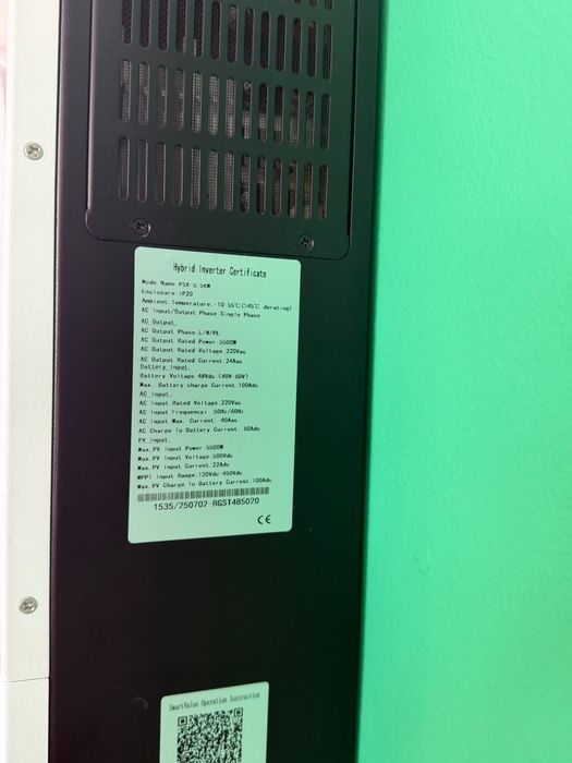 Vind 10 invertoare GROWAT de 5 5Kw