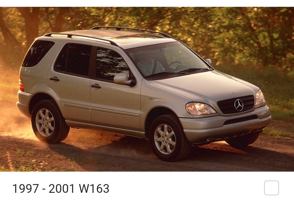 Запчасти Mercedes-Benz ML W163 Запчасти Мерседес-Бенз МЛ W163