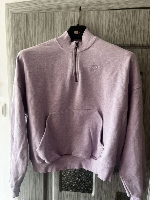 Pulover oversized gymshark liliac