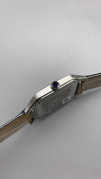 Cartier santos 100 silver/gold