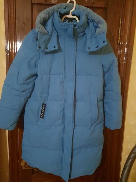 Пуховик на девочку рост 158