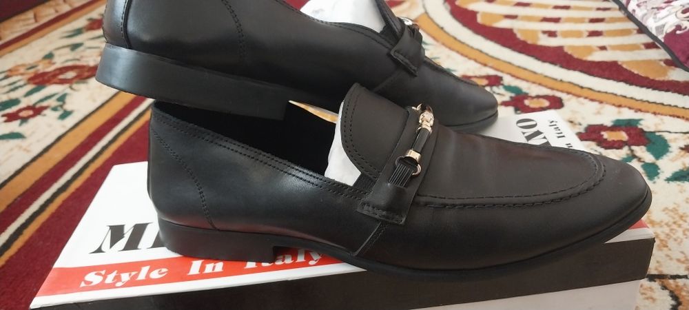 Мужской обувь кожа