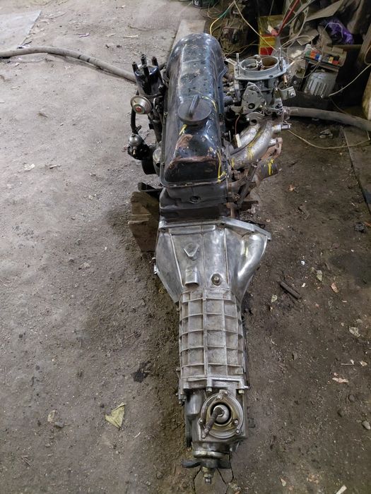 Двигатель с кпп на НИВУ 21213