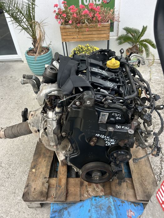 Motor Renault Kadjar 1.6 Dci 4x4 2016 euro 6