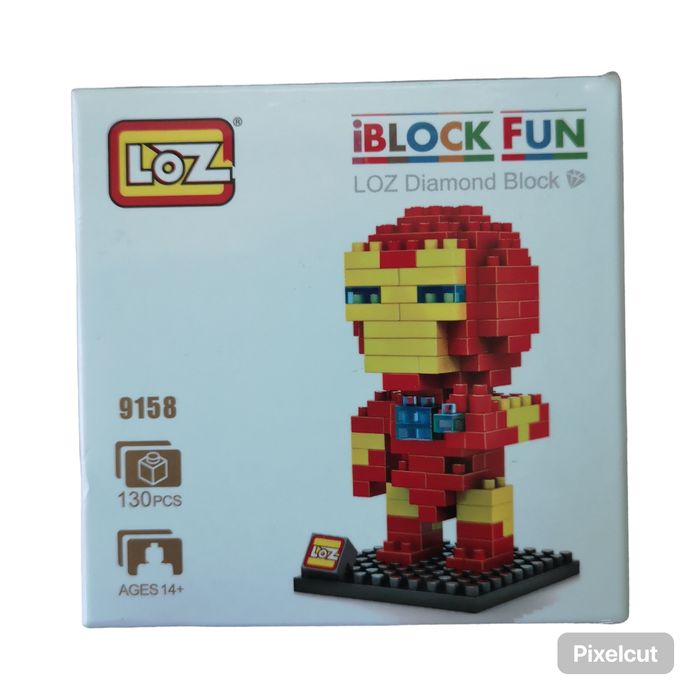 Clasic Iron Man Loz 9158 tip lego