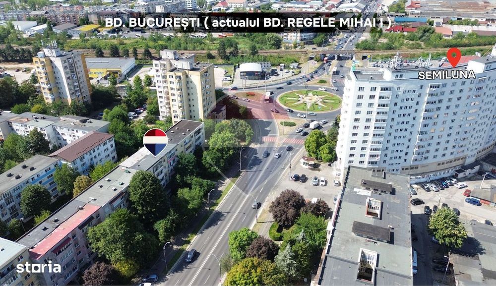 APARTAMENT - 3 camere, central, etaj 2 - DE VANZARE