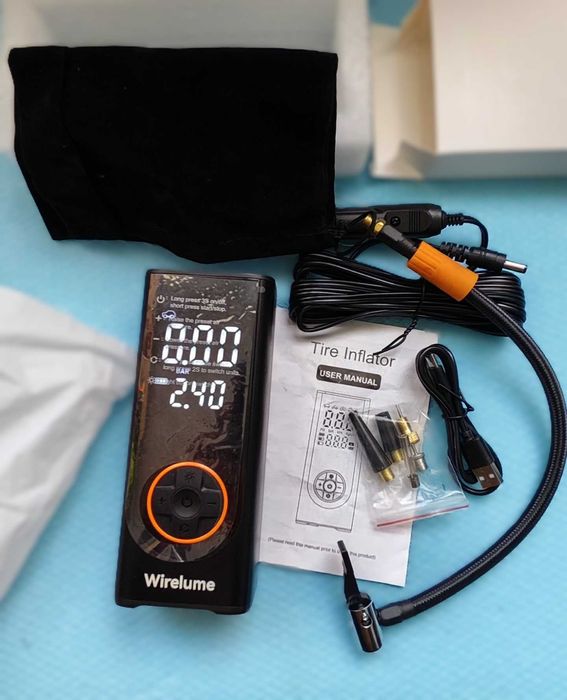 Безжичен електрически компресор 150PSI – DC 12V