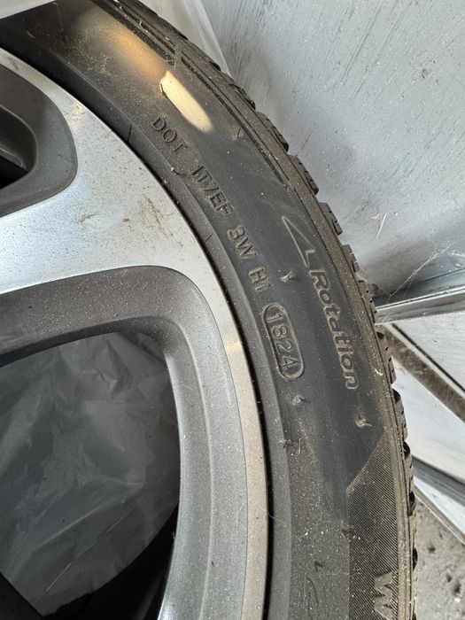 Jante Mercedes cu cauciucuri de iarna 245/45/18