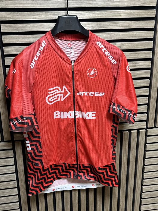 Castelli : Made in ITALY - Вело джърси размер ХЛ-Л / Оригинал