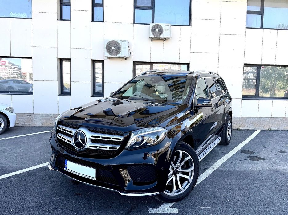 Mercedes-Benz GLS 7 locuri AMG Designo ventilatie camere 360 distronic line side assist