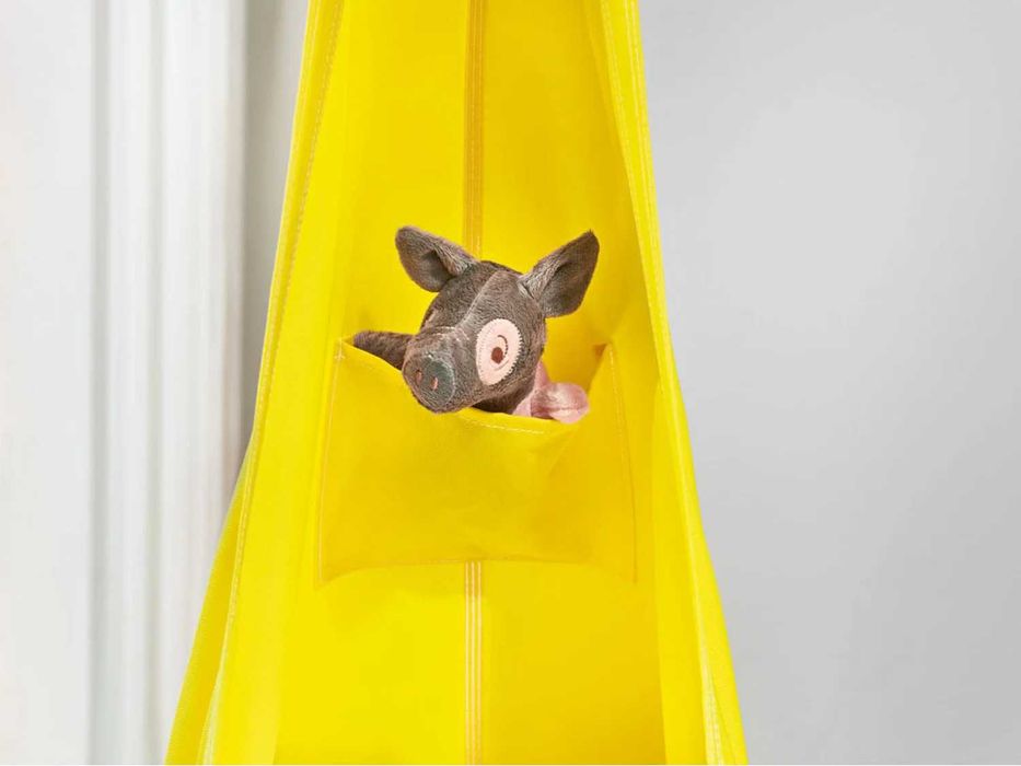 Детски висящ стол Хамак люлка висящо кресло - зелен жълт