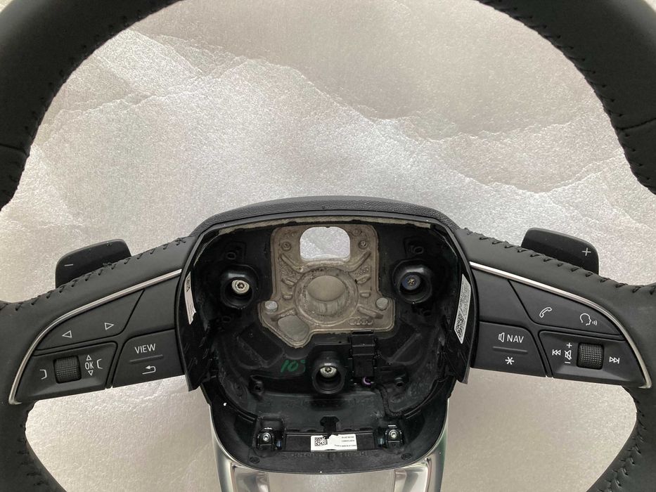 Volan NOU din piele AUDI cu padele DSG compatibil modele AUDI 2018+