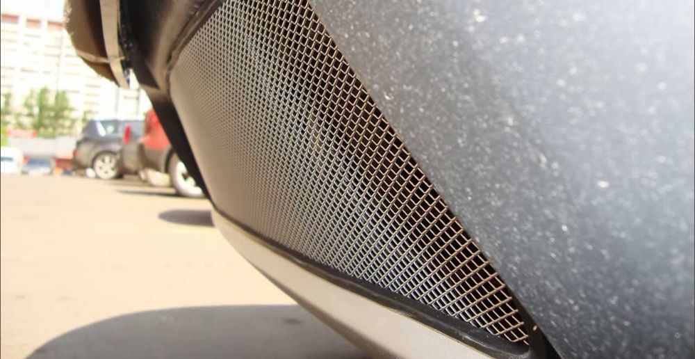 Защитная сетка радиатора Renault Duster 2015+