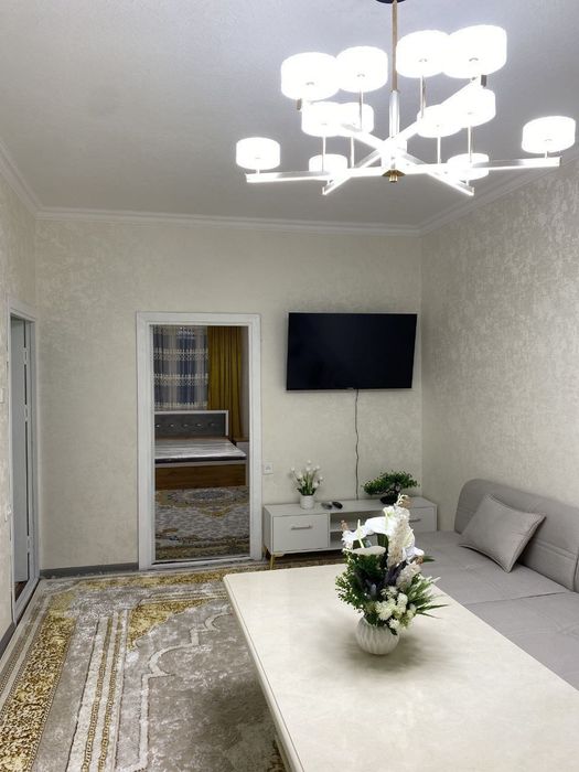 ® Метро Чиланзар‼️52м² Ипотека Чиланзар 17 евроремонтом 2в3/1/4.