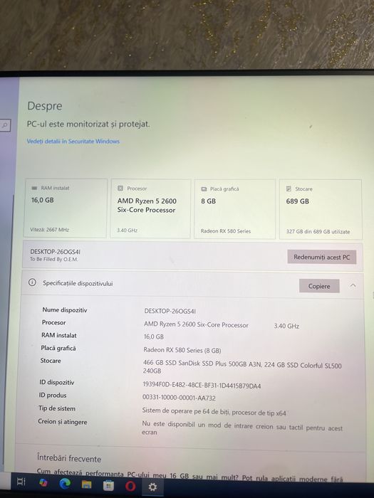 Pc Gaming 16 gb RAM