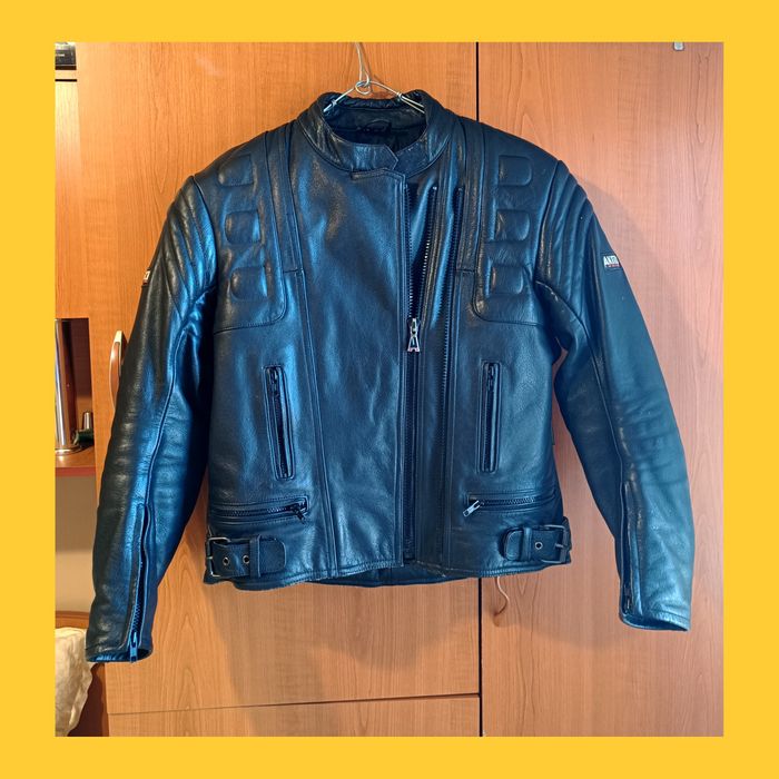 Geacă moto de piele pentru damă