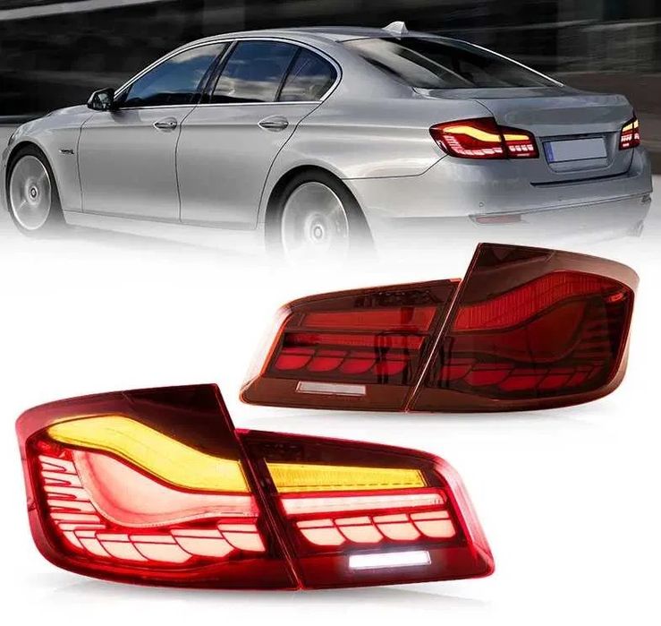 Диодни LED стопове за BMW F10 Седан (2010–2017) – CS / M5 визия