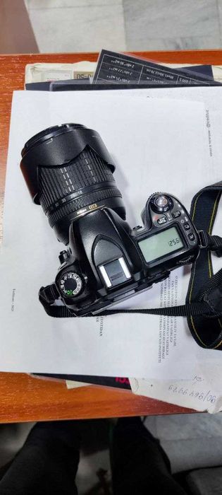 Фотоаппарат зеркальный Nikon D80 с объективом 18-135мм+сумка б.у