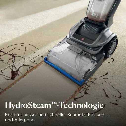 Aparat de curatat covoare BISSELL Revolution HydroSteam 3670N 1300W Tehnologie HydroSteam Mod uscare rapida