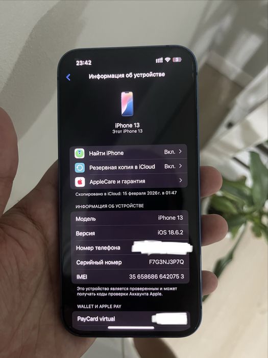 IPhone 13, 128 GB, Blue