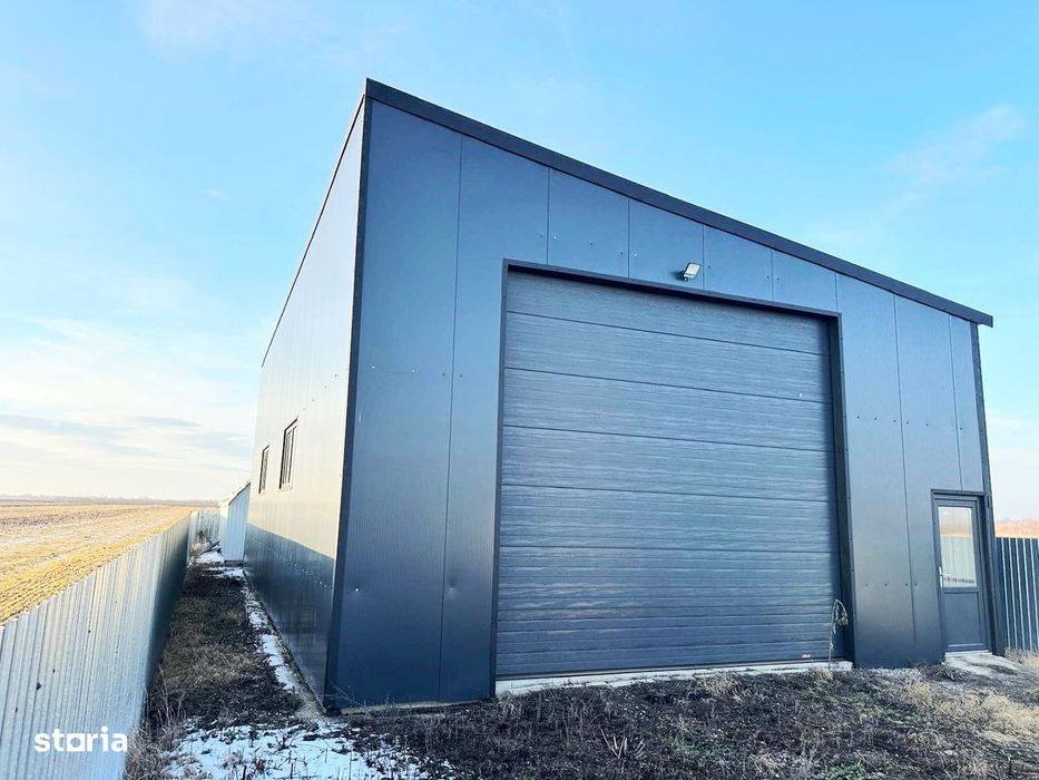 Hală profesională 145 mp, Curte 1000 mp SASCA Falticeni