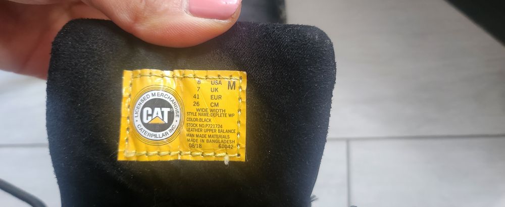 Мъжки обувки CAT