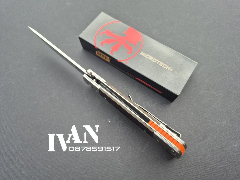 Сгъваем полуавтоматичен нож Microtech
