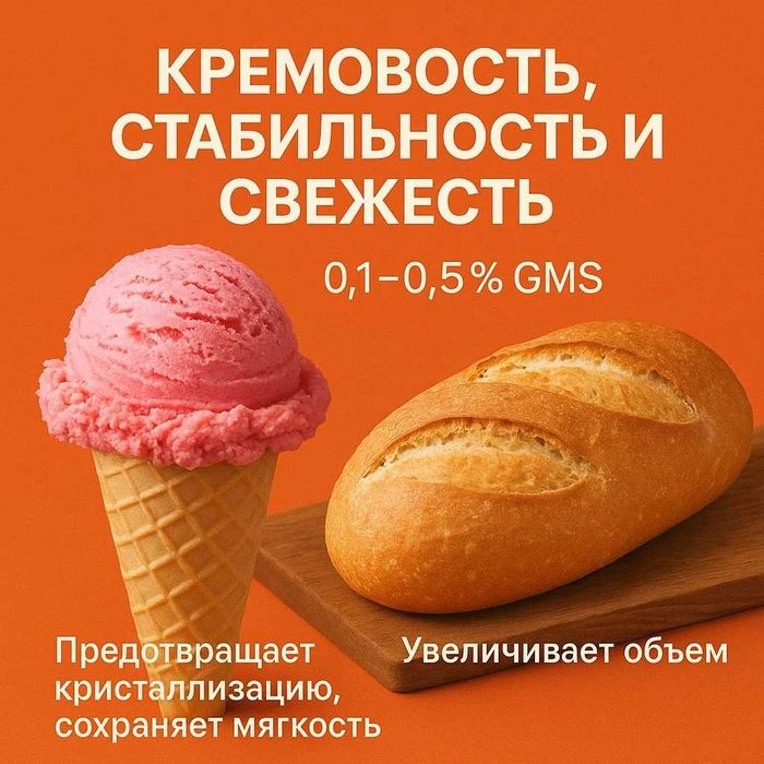 Эмульгатор ДГМ95, 1 кг от 2 736тг