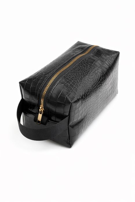 Несесер от еко кожа - стилен и практичен, ръчна изработка