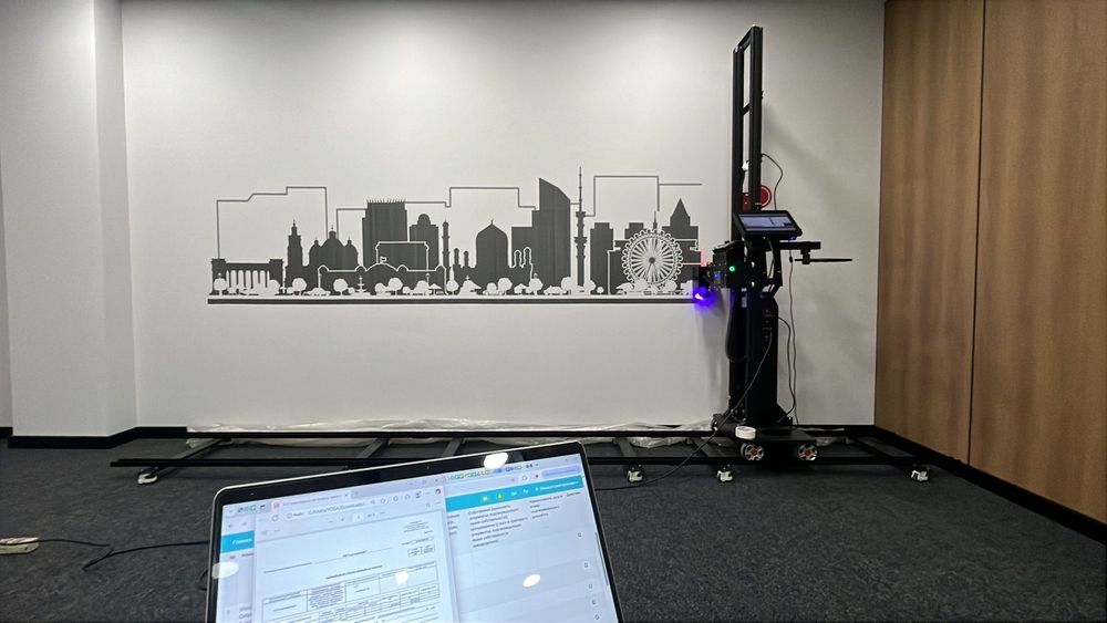 Печать на стенах в Алматы | Интерьерный дизайн | 3D печать стен