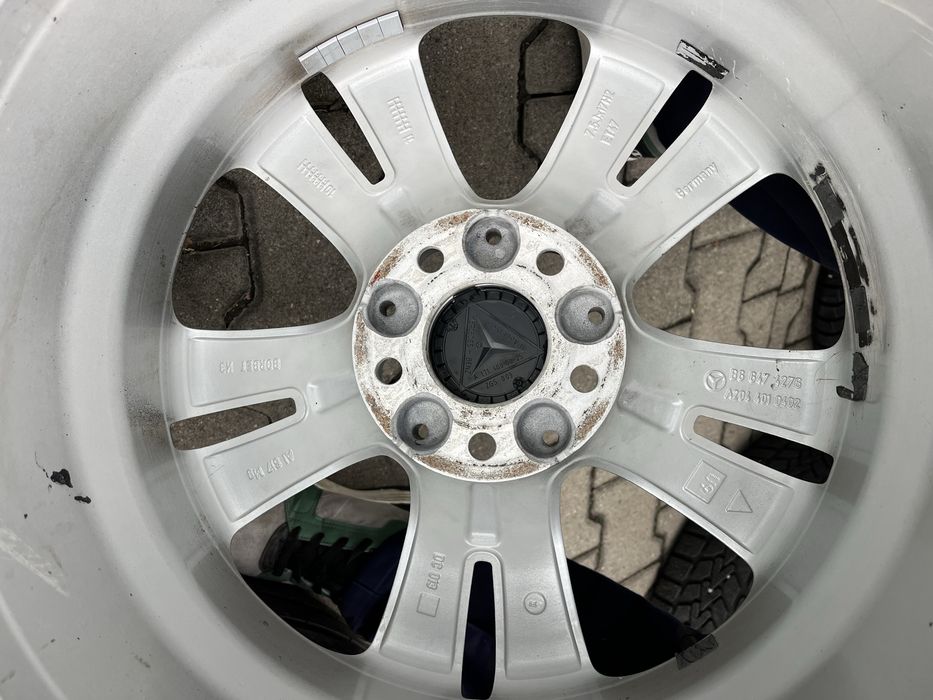 Jante aliaj 5x112mm, anvelope vara 225/50 R17, Mercedes, Audi, Seat Skoda VW