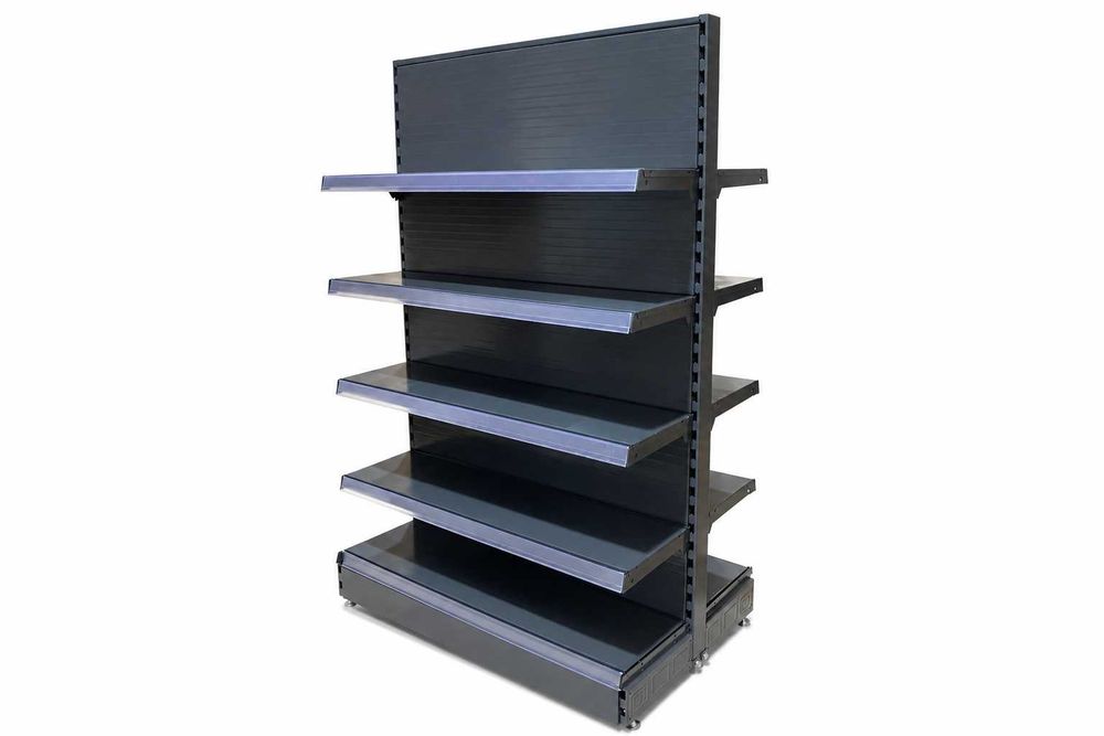 Островен стелаж 30х165х30,L100,B30/4х30