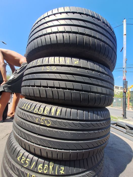 4 anvelope vara 225/60r17 Pirelli/Hankook Montaj Gratuit