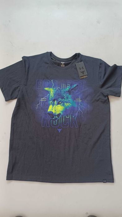 Under Armour Project Rock Wolf Heavyweight мъжка тениска от Сащ
