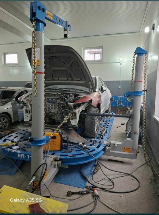 Кузовные работы на Робот Стапеле