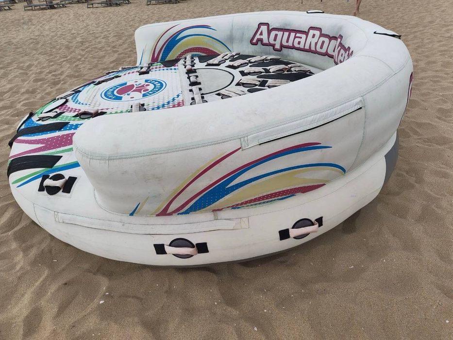 Водни атракциони. Ринг , банан за дърпане и други.