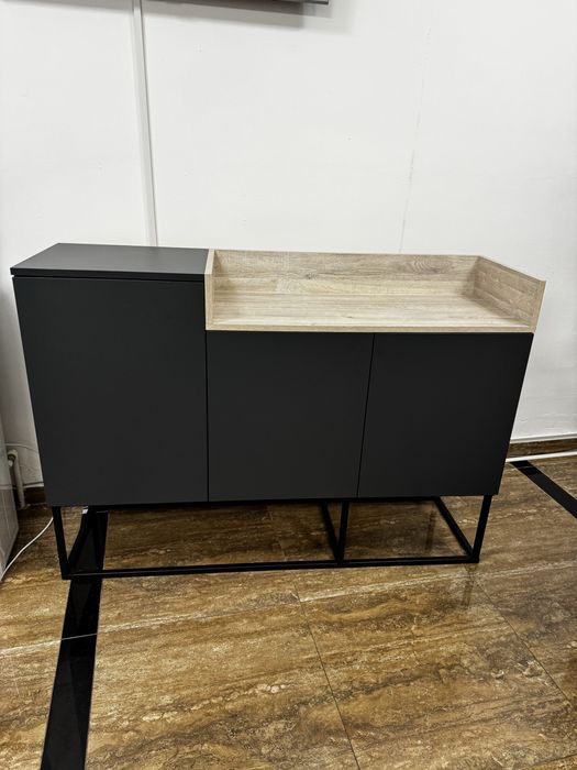 Vand Comoda moderna culoare gri antracit