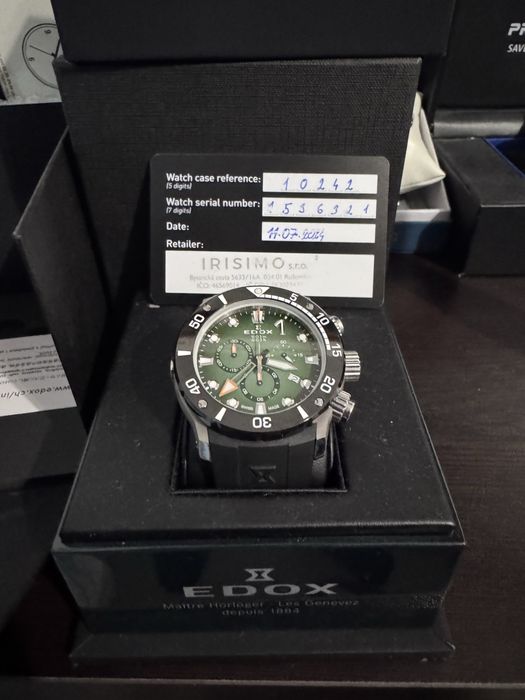 Часовник Edox CO-1