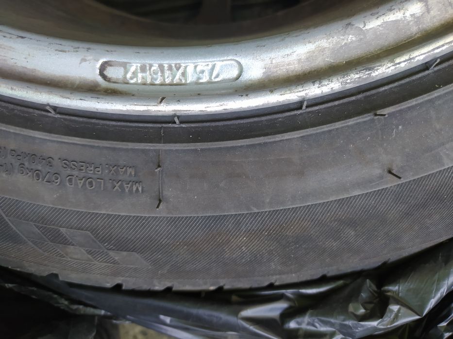 Алумимниеви джанти 16 цола 4×108 с гуми