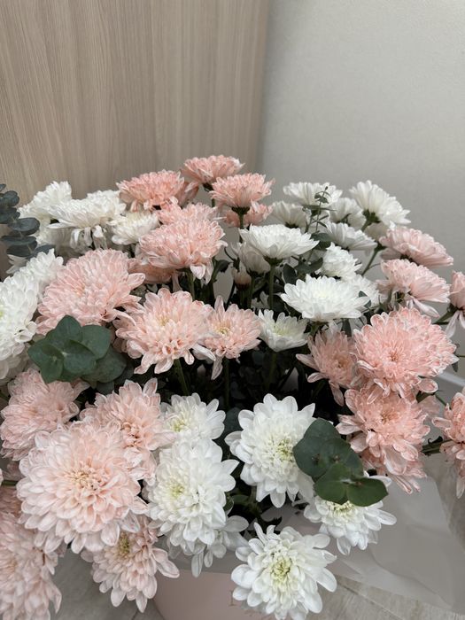 Живые цветы букеты