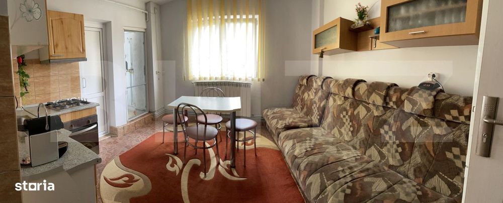 Apartament 2 camere + bucatarie generoasa | 58 mp | Complet mobilat |
