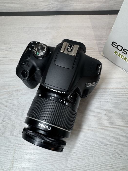 Canon eos 2000D 18-55 ideall holatda