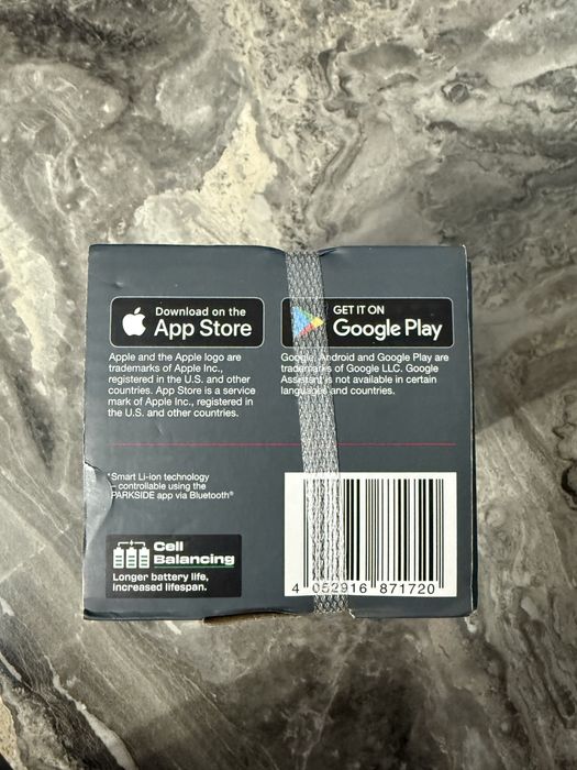 Acumulator Smart Parkside Performance 20 V 8 AH Nou  BLUETOOTH