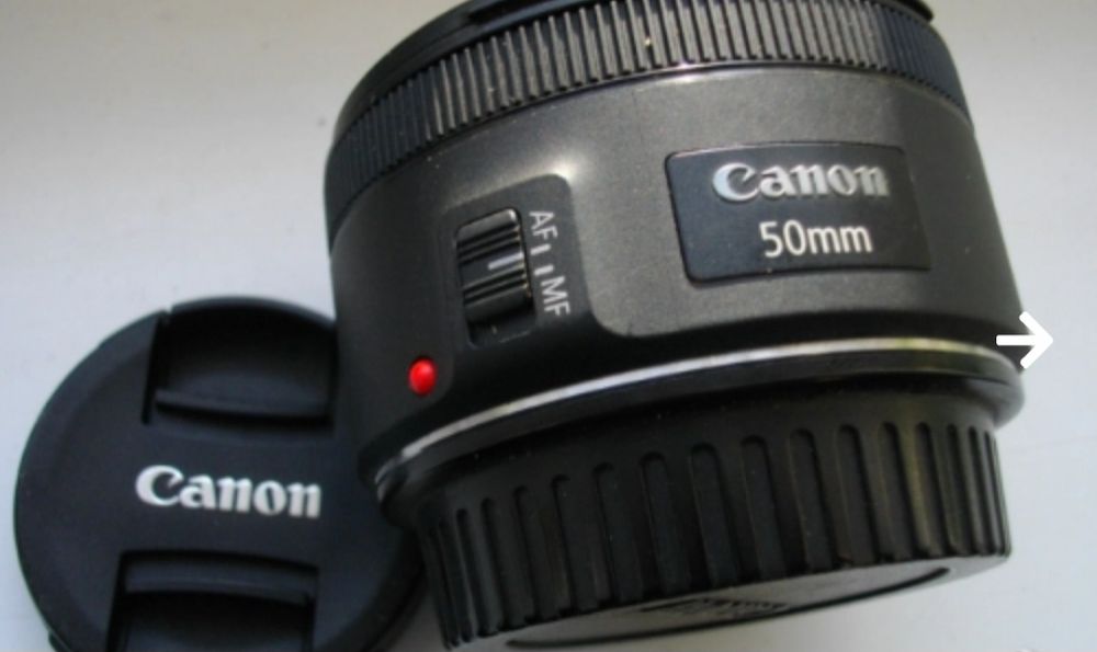 Canon обектив ново